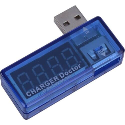 Digital USB Mobile Power Charger Current Voltage Tester Meter Mini USB Mobile Power Voltage Charging Doctor Voltmeter Ammeter