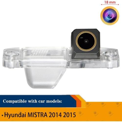 For Hyundai MISTRA 2014 2015 , Rear View Reversing Backup Camera Night Vision Camera Golden HD 1280x720p Waterproof Camera
