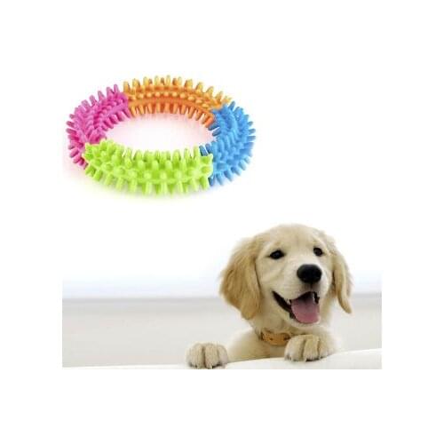 Dog Toy Round Teeth Cleaner Toy