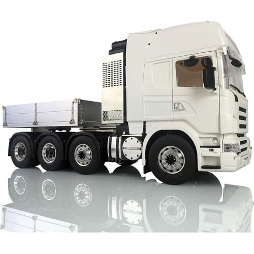 LESU 1/14 RC Model Motor Metal 8*8 Chassis Car Hopper Hercul Sca 802C Cabin THZH0624-SMT2