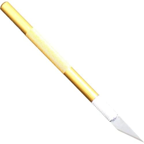 Carving Metal Scalpel Mobile Phone Repair Toughness IC Chip BGA Motherboard Hard Disk PCB Circult Board Knife Curved Thin Blade