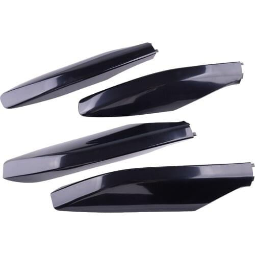 4pcs/set Roof Rack Rail End Covers Shell Fit For Toyota Land Cruiser Prado FJ120 2003 2004 2005 2006 2007 2008 2009