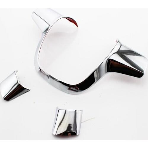 My good car Car Steering Wheel Cover Sequin Trim Sticker Fit for Ford Focus 3 MK3 Kuga Escape 2012 - 2015 C-Max Cmax