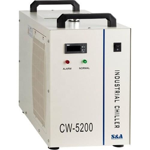 Co2 Water-Cooled Chiller Water Air Cooling Industrial Chiller CO2 Heat Pump For Laser Engraving Cutter Machine