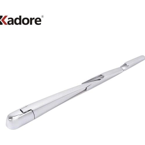 For Nissan Armada Patrol Royale Nismo Y62 2016 2017 2018 ABS Chrome Rear Window Wipers Cover Trims Car Tail Wiper Strip