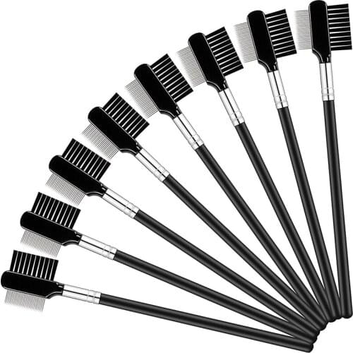 8 Pcs Pet Tear Stain Remover Comb, Double-Sided Dog Eye Comb Brush,Double Head Grooming Comb, Multipurpose Tool