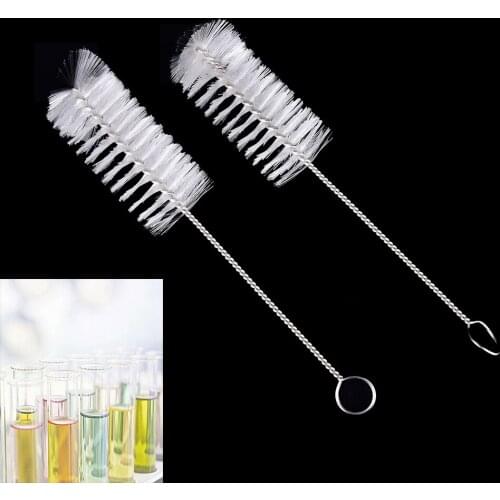 2PCS Test Tube BottleGlass Cleaning Brush Chemistry Feeding Bottle Straw Washing Teapot Laboratory Supply Multi-Functional