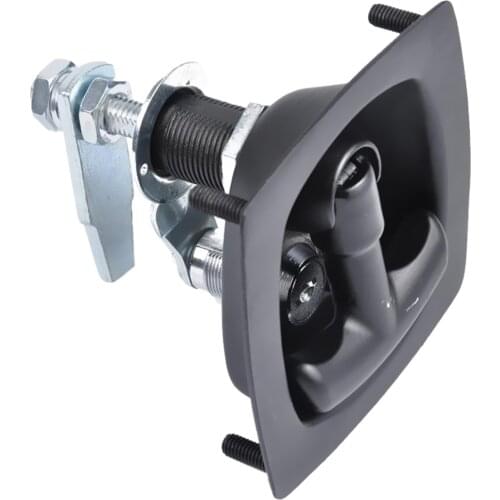 Car Truck Trailer Camp Stainless Steel Folding T Shape Handle Lock Tool Latch