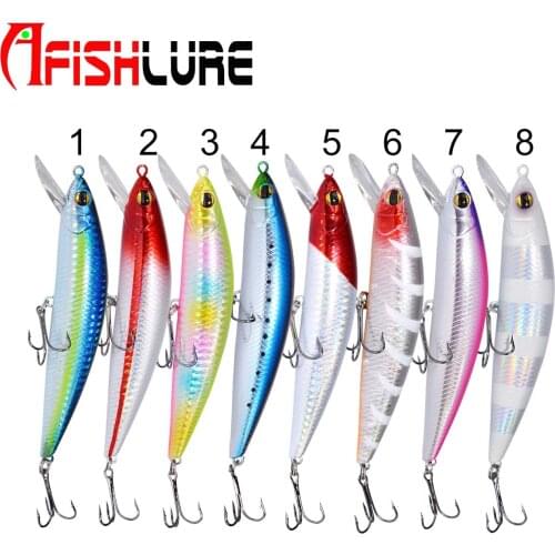 HL20 Sinking Minnow Fishing Lure 40g 120mm Big Plastic Hard Bait Super Sinking Crankbait Plastic Hardbait Artificial Minnows
