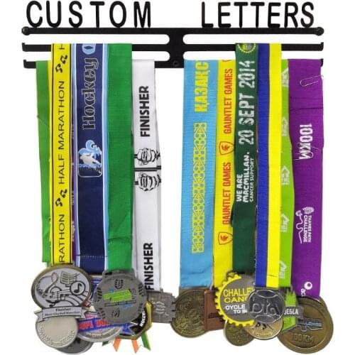 Personalized Letters Custom Medal Hanger