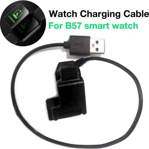B57 Smart Watch Charging Cable Convenient Fashionable Clip Type Connecting Line Clip Charging Cable Drop Shipping