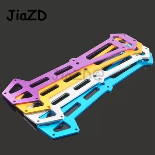 1PCS 03002 Aluminum Alloy Radio Tray Second Floor Board Spare Parts Suitable for HSP 1/10 RC Model On-road Cars 94103 94123 ky25