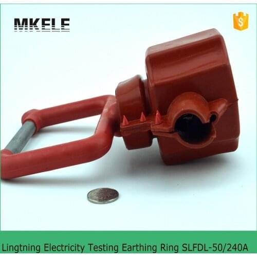 10KV Insulation Piercing Grounding SLFDL Type Lightning Electricity Testing Earthing