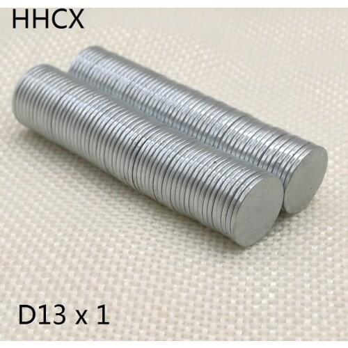 100pcs/lot Disk magnet 13x1 N35 Magnet 13*1 Magnets 13 x 1 for spraker