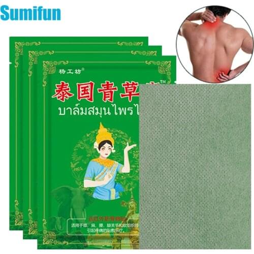 24pcs Thailand Herbs Analgesic Patch For Arthritis Rheumatism Neuralgia Muscle Joints Soreness Sticker Pain Relief Plaster C2247
