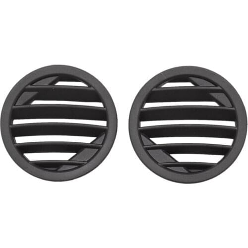 Car Left and Right Side Dash A/C Air Vent Grilles ABS Black for Mercedes-Benz X204 GLK 2009-2015 Car Air Vent Grilles