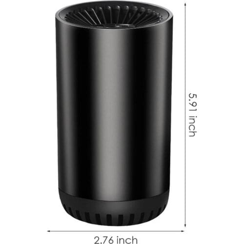 12V Car Heater Vehicle Heating Cooling Fan Portable Defrosting and Defogging Small Electrical With Suction Holder