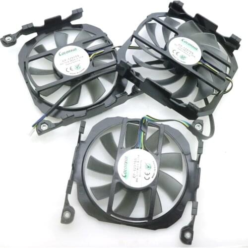 CF-12915S DC12V 0.35A 85mm 75mm VGA Fan For INNO3D GTX760 670 GTX680 GTX660ti Graphics Card Cooling Fan