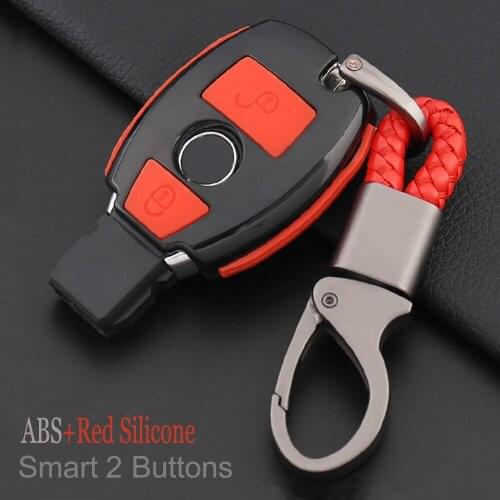 Carbon fiber Pattern Key Case Cover for Mercedes for Benz W210 W211 W212 W124 W176 B200 C180 E260L S320 GLK300 CLA CLS S400