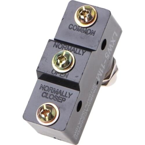 LXW5-11M 3 Screw Terminals Panel Mount Roller Plunger Limit Switch 15A 380V KL