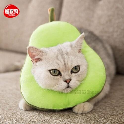 Cute Cat Collar Headgear Cat Collar Elizabeth Shame Ring Bite and Lick-proof Cat and Dog Supplies