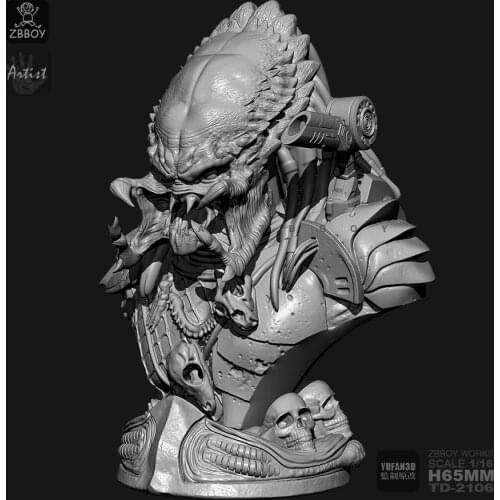 65MM Resin bust kits Soldier model self-assembled TD-2106