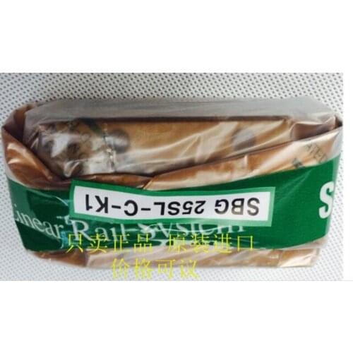 Stocked rail and bearing for low price sell SBG25SL bearing 1pc with rail 600mm