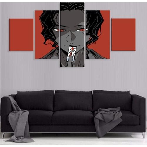 Wall Art Home Anime Demon Slayer Character Decor Hd Print Modular Picture Posters Canvas Painting For Bedroom Artwork No Frame