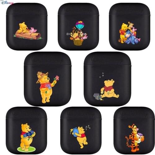 Disneys new Winnie the Pooh Soft Silicone Cases For Apple Airpods 1/2 Protective Bluetooth Wireless Earphone Cover For Apple Ai
