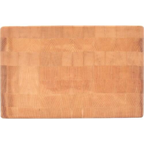 Soandora End Grain Cutting Board Ash Wood Natural Texture and Pattern