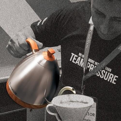 Brewista Gooseneck wood electric Pour Over Coffees Tea Thermostatic smart Digital Fine Mouth Brew Kettles 600ml