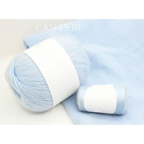 50+20 g Fine Soft Warm Woolen Yarn for Hand Knitting Cardigan Sweater Worsted Cashmere Yarn Crocheting Yarn for Women Children