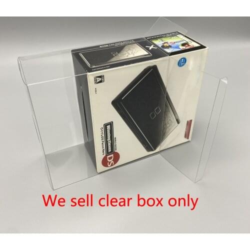 10 PCS Transparent PET display Case Collection Storage box For NDSL Soccer limited edition Protector box JP Version