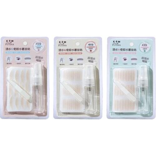 120Pcs Invisible Double Eyelid Stickers Self-Adhesive Eyelid Stickers Instant Eye Lift Strips Makeup Tools Eyeliner Stickers