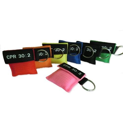 20Pcs Portable CPR Manual Resuscitator CPR Breather Valve Mouth To Mouth CPR 30:2 For First Aid Emergency Rescue Kit