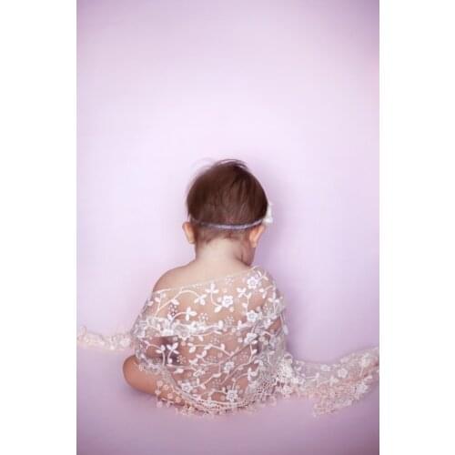 2019 Newborn Baby Maternity Props Baby Photo Props Photography Quilt With Headband Sets 8 colors baby girl headbands accessories