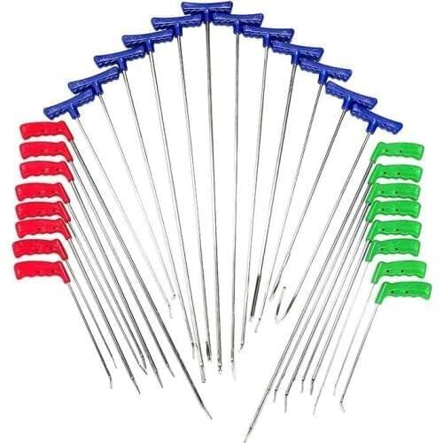 29 pcs latest PDR Hook Tools Push Rod Car Crowbar Paintless Dent Repair Tools PDR Dent Puller Lifter Kits Ding Hail Puller Set