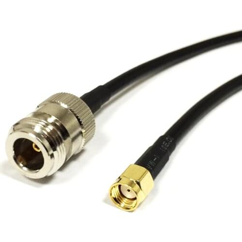 Brand New RF RP SMA Male female pin To N type Female Pigtail Cable RG58 100cm 1meter /50cm for Wireless Router