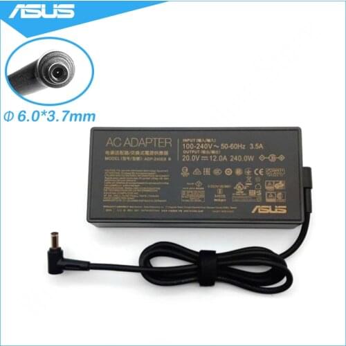 20V 12A 240W 6.0X3.7mm ADP-240EB B Laptop AC Adapter Power Charger For Asus ROG Strix Scar 15 G533QS G533QS-XS98Q G533QS-HF083TS