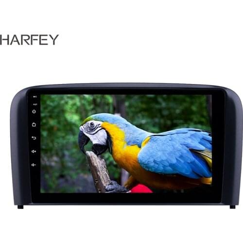 Harfey 2din 9 inch Android 8.1 Car Unit Radio for 2004 2005 2006 Volvo S80 GPS Navi USB AUX support Carplay DVR OBD Digital TV