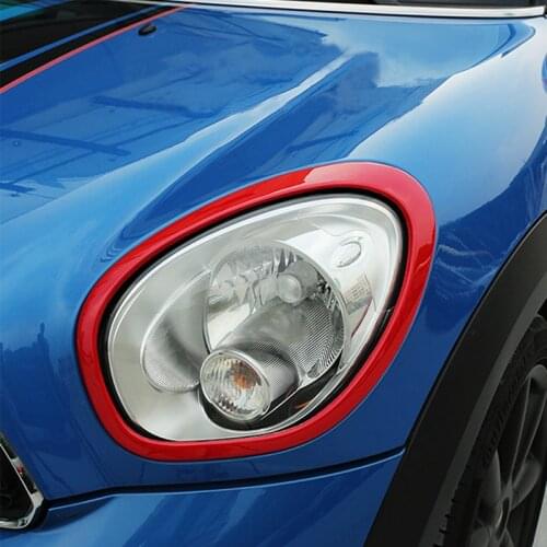 Car Headlights Decoration Cover Exterior Sticker Tail Light Protection For BMW MINI Countryman Cooper S R60 Car Styling