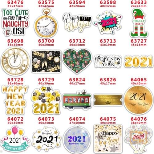 Free shipping 30 pcs Christmas Character Planar Resin PR 63476