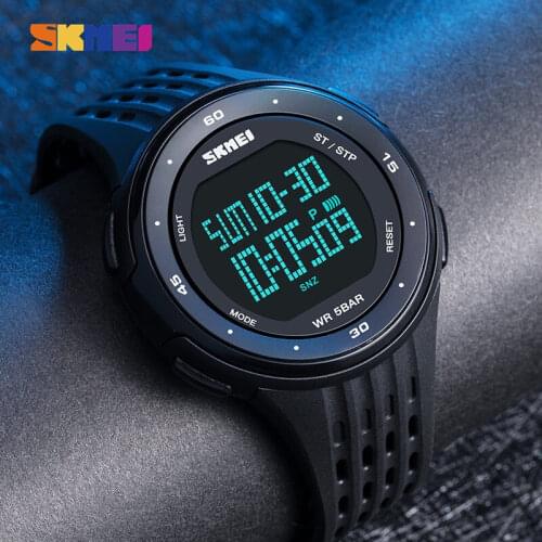 SKMEI Outdoor Sport Watches Men Women Waterproof LED Sport Military Watches Mens Ladies Digital Clock Relogio Masculino 1219