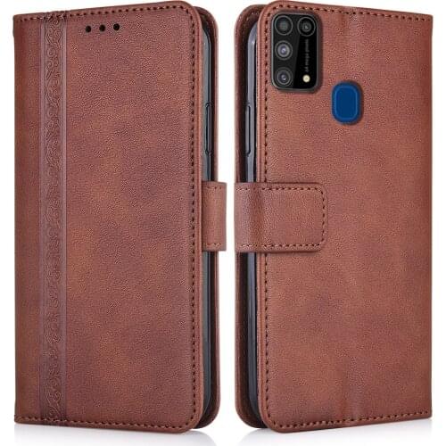 For Samsung Galaxy M31 M315 M315F SM-M315F 6.4'' Cover On Samsung M31 M 31 Shell M315 M315F Wallet Leather Kickstand Case