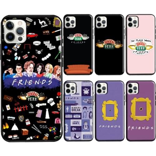 Central Perk Coffee friends how you doin Soft Case For iPhone 11 12 Pro Max 12 Mini 6S 7 8 Plus SE 2020 XS Max X XR Phone Coque