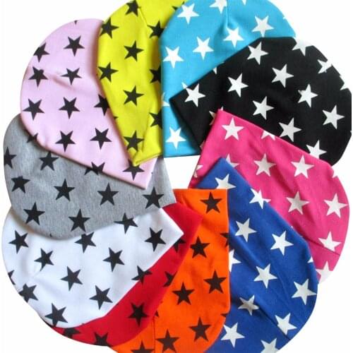 Baby Hat Autumn Winter Cap Star Beanie Warm Hats For Children Warmer