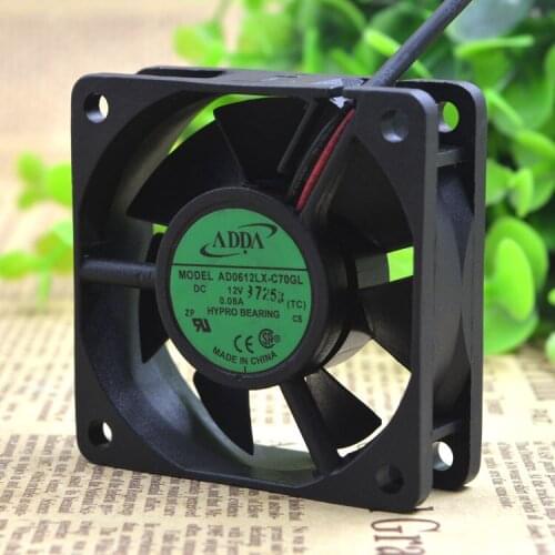 FOR Addaad0612lx-c70gl12v 0.08a602060 * 60 * 20mm cooling fan fan