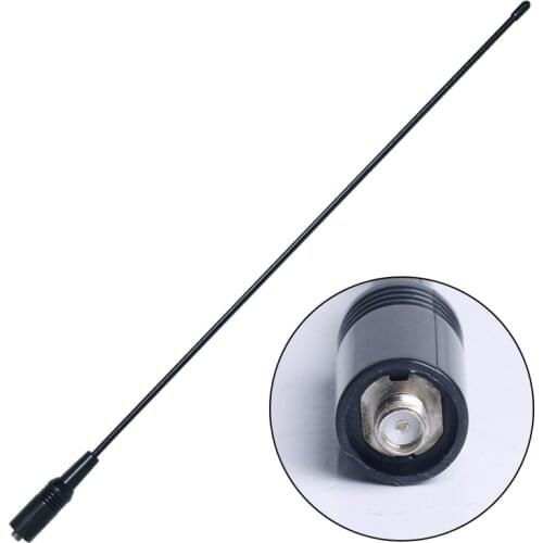Baofeng NA-771 SMA-F Walkie Talkie Antenne Vhf Uhf Dual Band 39Cm Voor Kenwood tyt Baofeng uv 5R 666S 777S 888S UV-82