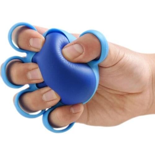 Fitness Hand Expander Grip Ball Strengthen Exerciser Train-er Decompression Strength Ball Egg-shaped Grip Fitness Ball Dropship