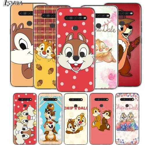 Cute Bunny Chip For LG V60 V50S V50 G8X G8S G8 G7 ThinQ 5G K61 K51S K41S K30 K20 Q60 Q9 Soft Phone Case